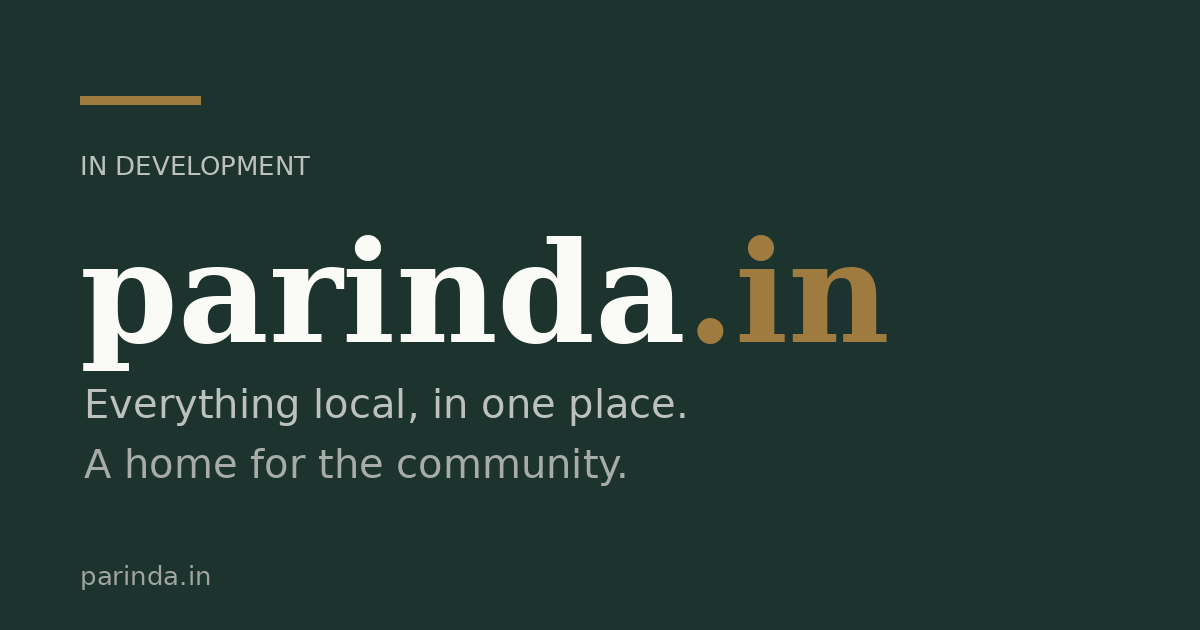 Link preview image for parinda.in